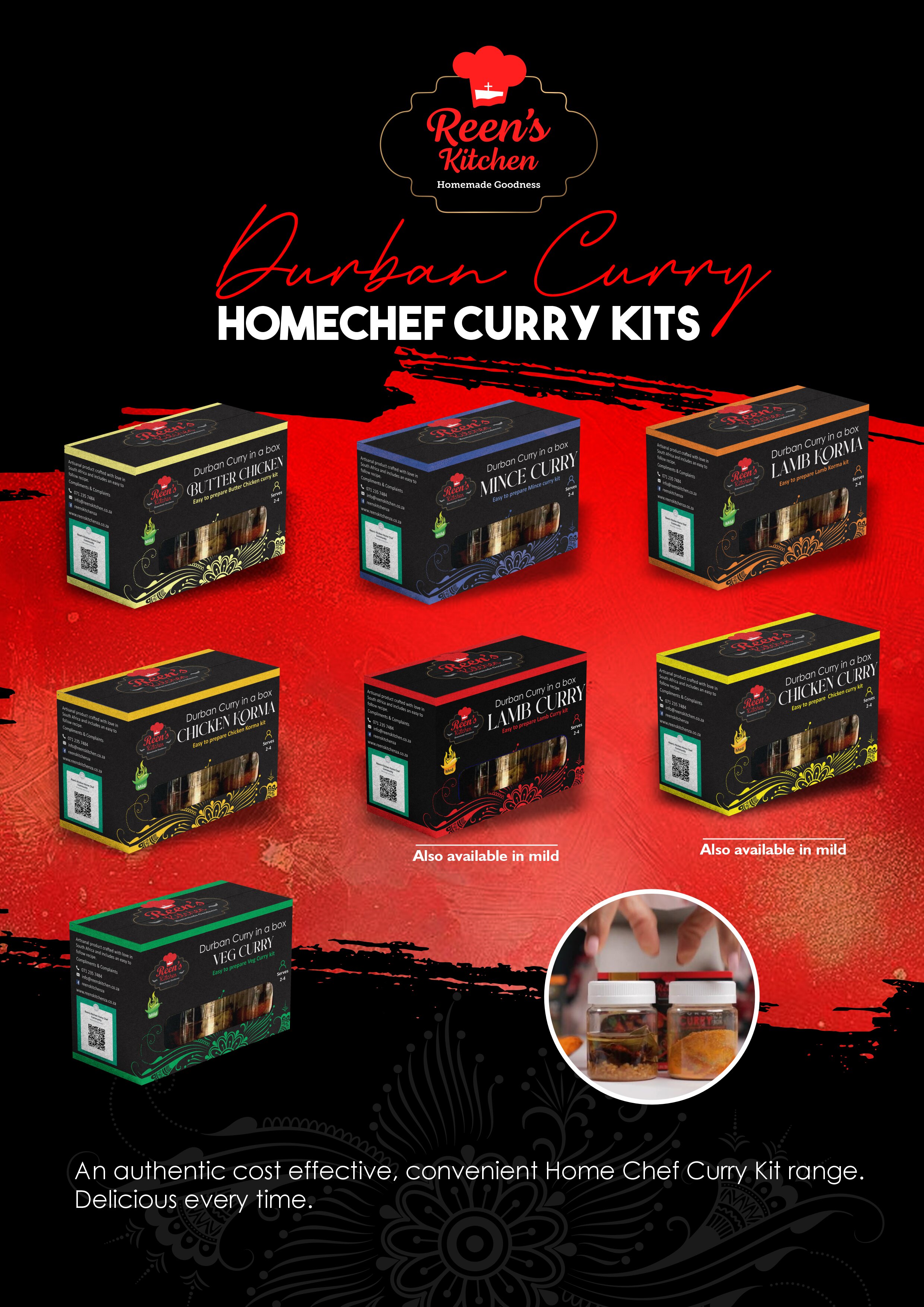 Reen's Kitchen Product Range
